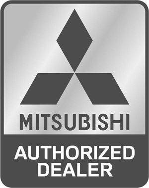 Mitsubishi Electric badge.